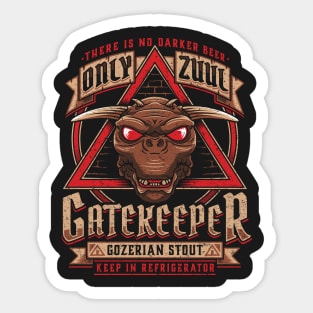 Gatekeeper Gozerian Stout Sticker